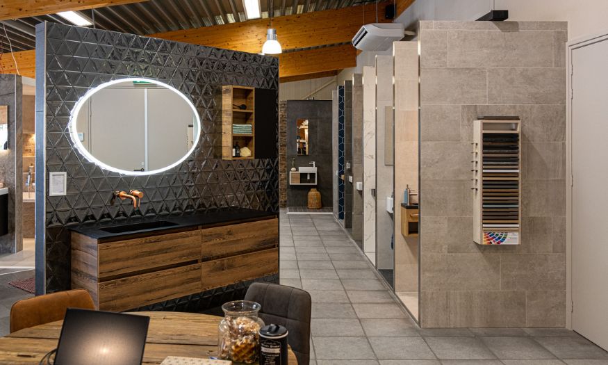 Ovale spiegel badkamer Friesland
