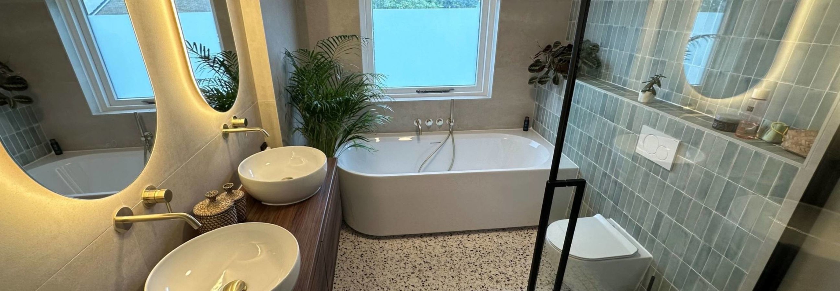 Retro badkamer